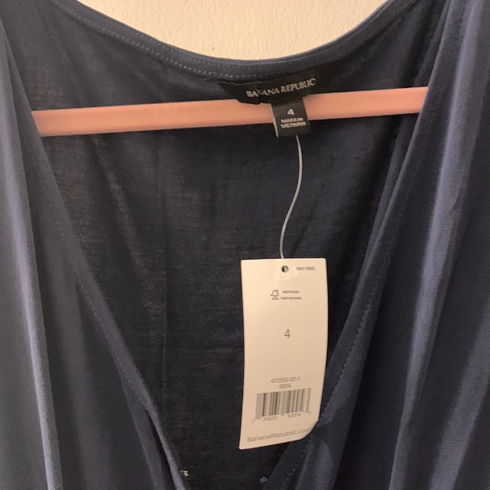 Navy pants jumpsuit